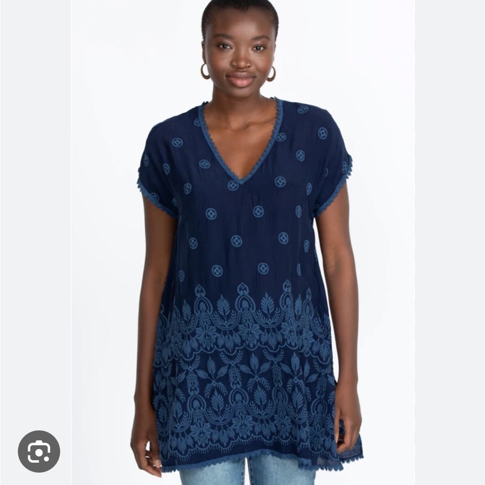 Johnny Was Jocasta Willow Tunic size S NEW